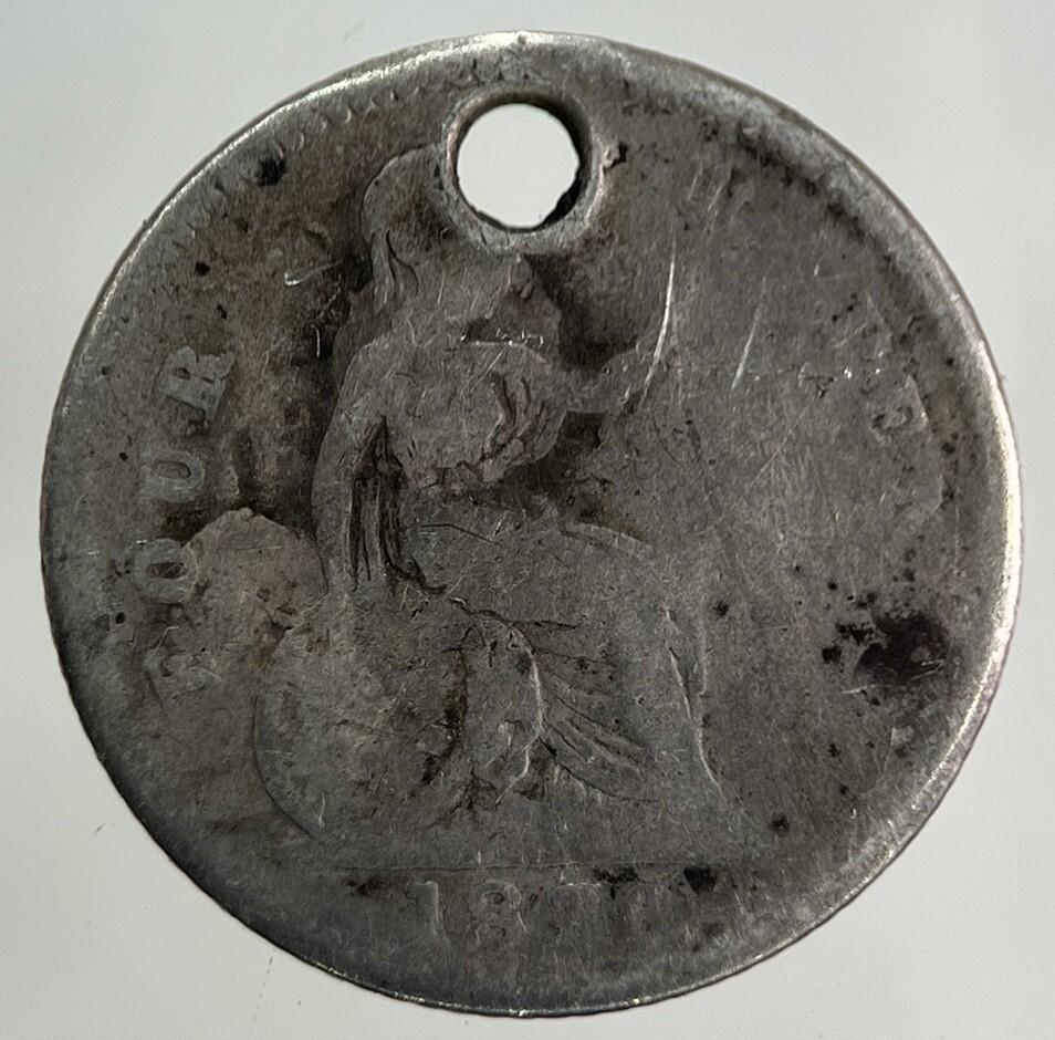 1836 William IV Groat Four-Pence Silver Coin | Collectable Grade