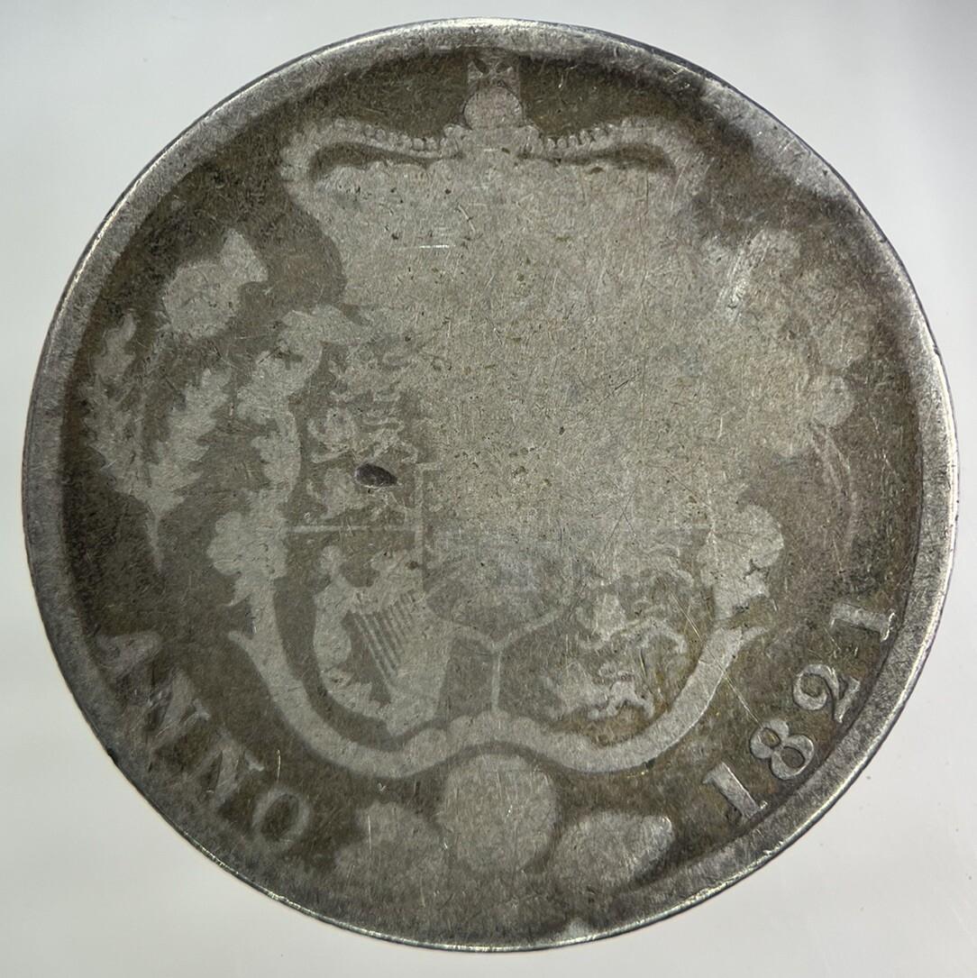 1821 George IV Half-Crown Silver Coin | Collectable Grade