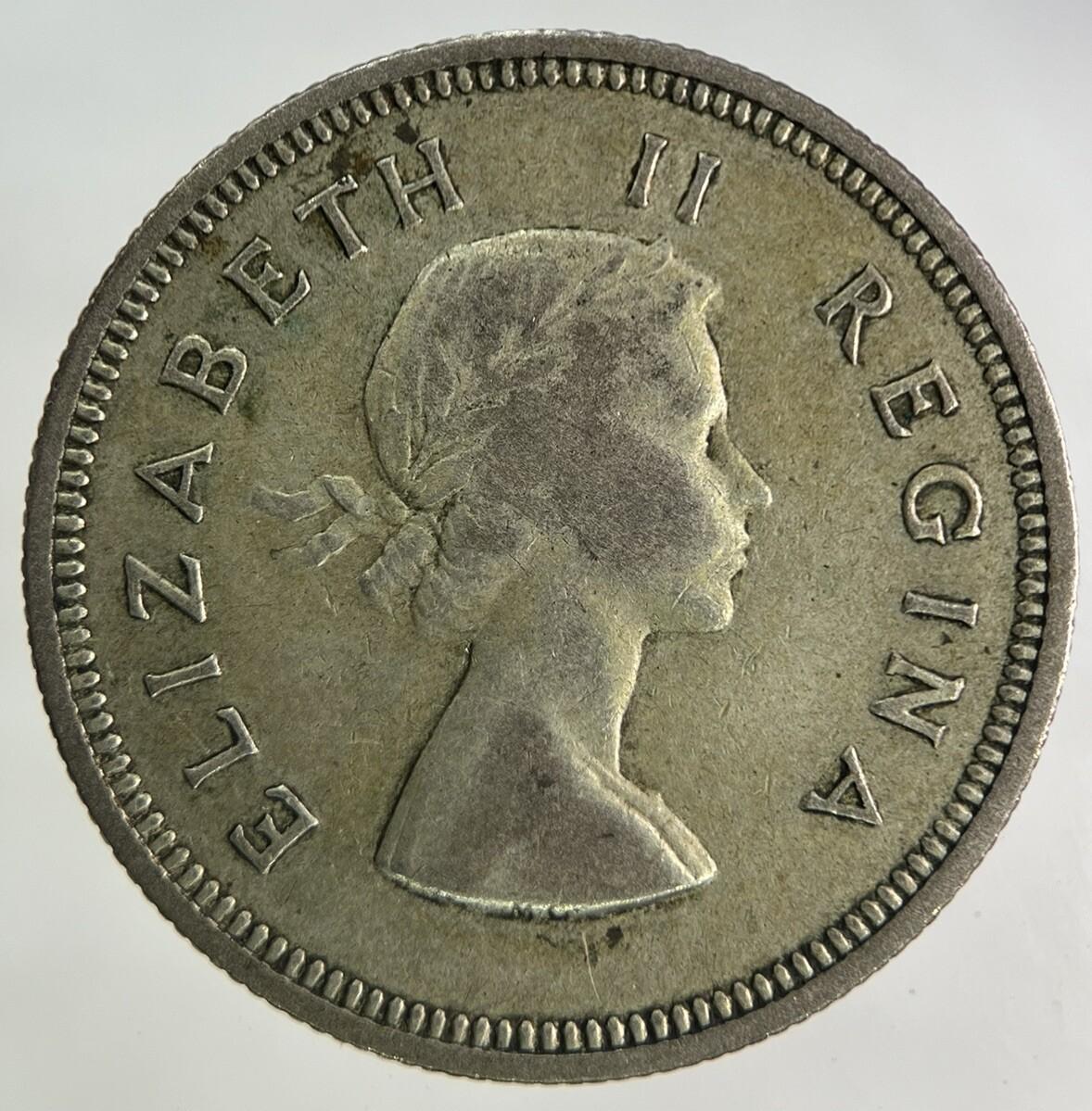 1954 South Africa Florin Silver Coin | Very High Grade