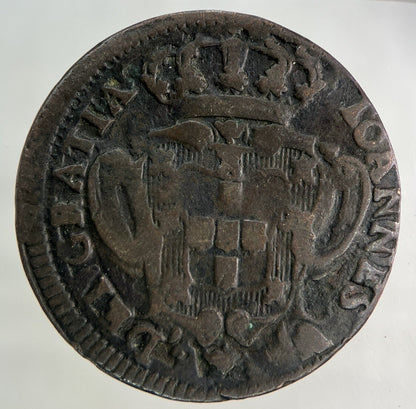 1732 Portugal V 5 Reis Coin | Fine Collectable Grade