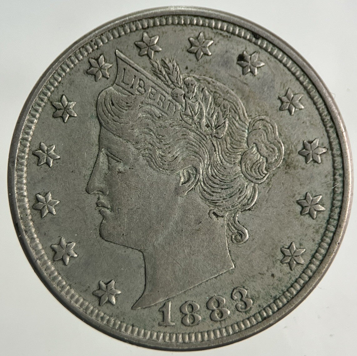 1883 US USA Nickel 5 V Cents Coin | Very High Grade