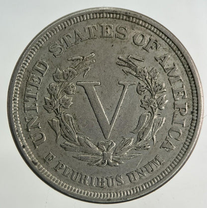 1883 US USA Nickel 5 V Cents Coin | Very High Grade