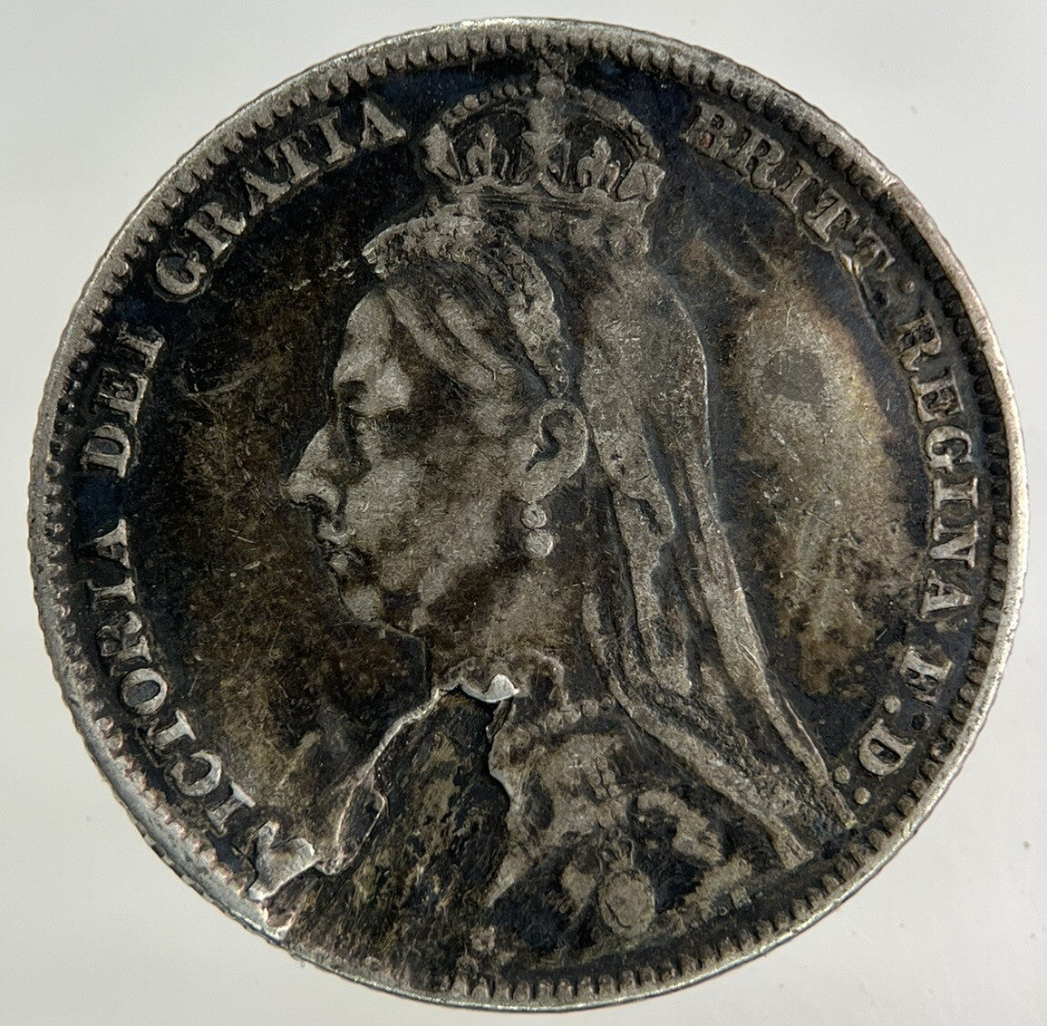 1890 Victoria One Shilling Silver Coin | Collectable Grade