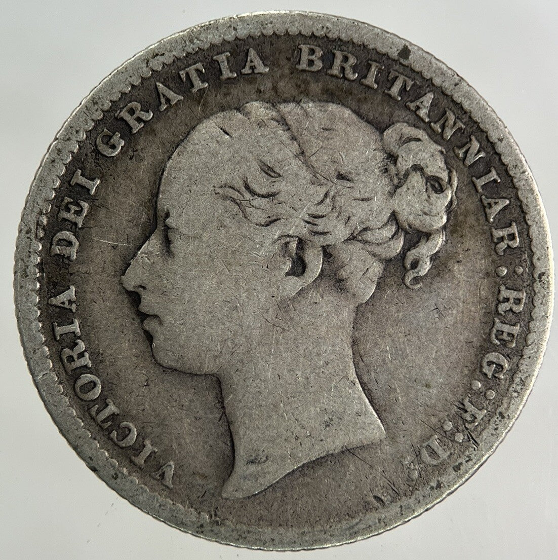 1886 Victoria One Shilling Silver Coin | Collectable Grade