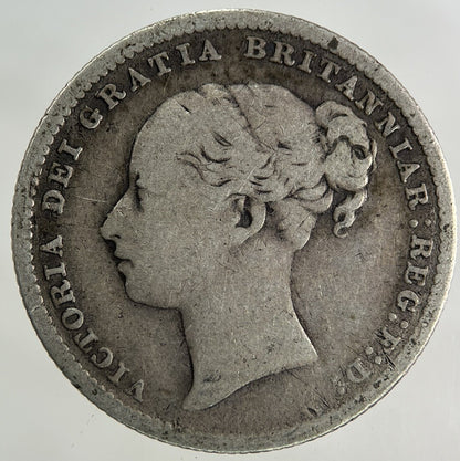 1886 Victoria One Shilling Silver Coin | Collectable Grade