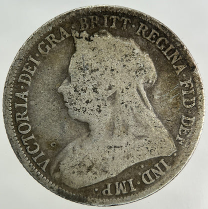 1896 Victoria One Shilling Silver Coin | Collectable Grade