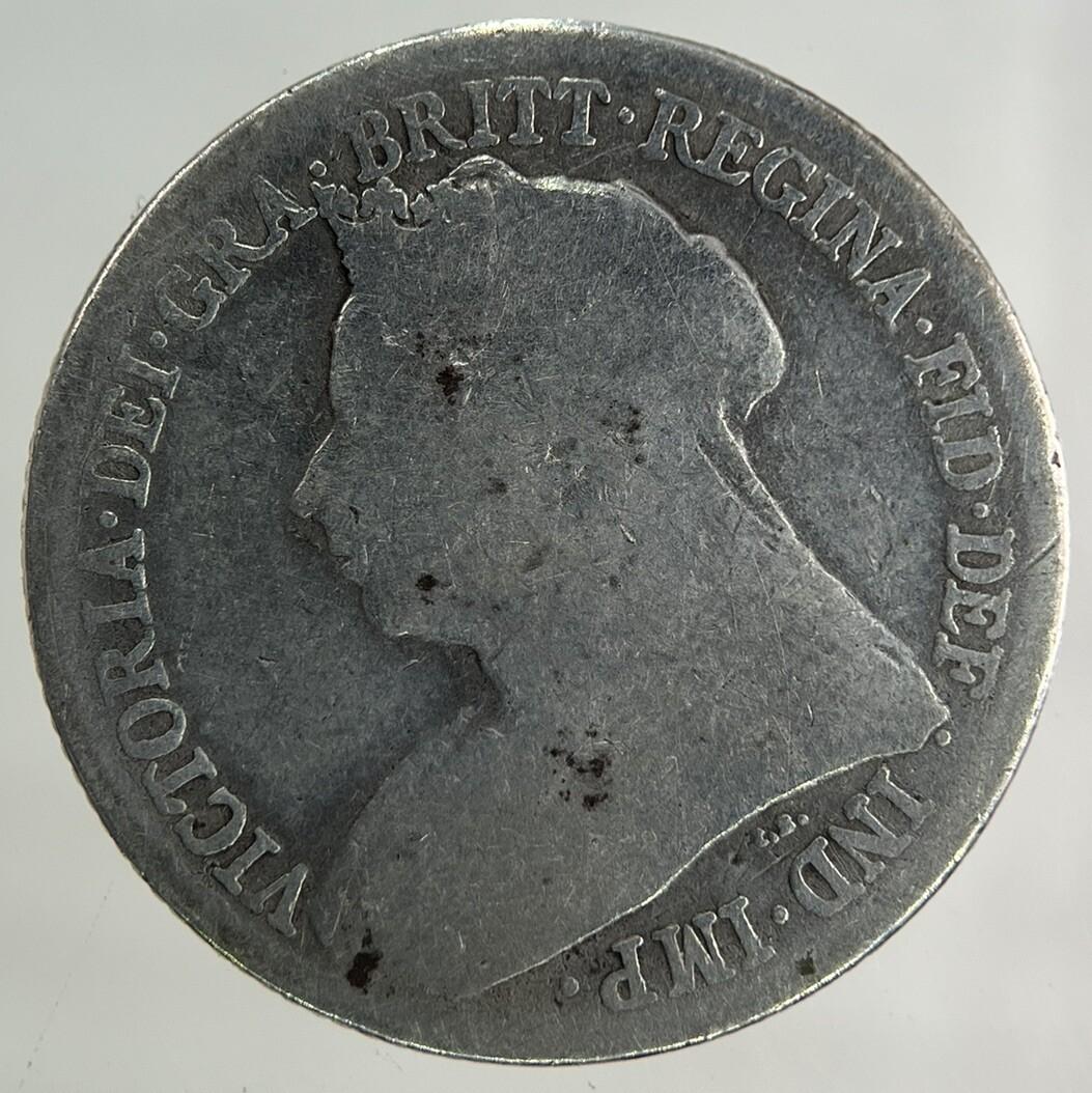 1899 Victoria One Shilling Silver Coin | Collectable Grade