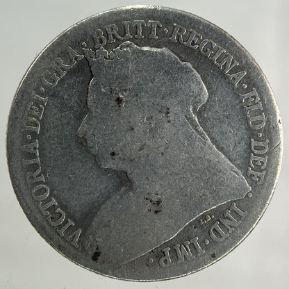1899 Victoria One Shilling Silver Coin | Collectable Grade