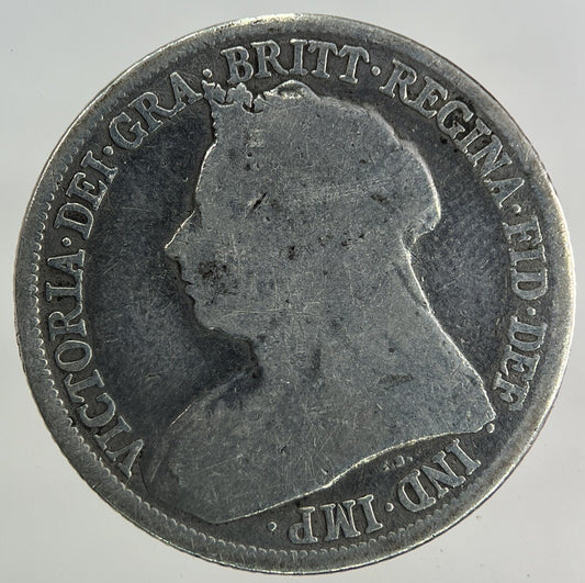 1895 Victoria One Shilling Silver Coin | Collectable Grade