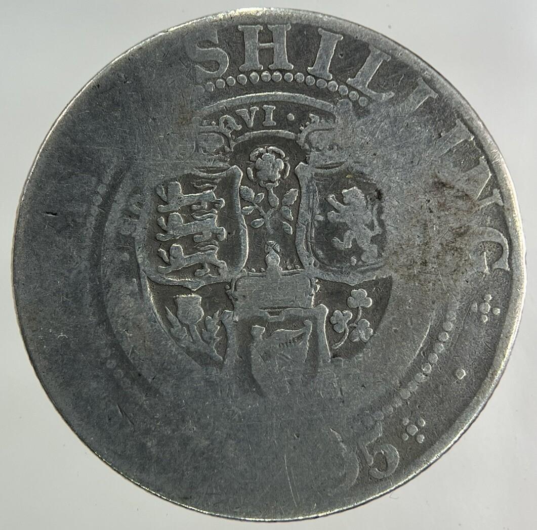 1895 Victoria One Shilling Silver Coin | Collectable Grade