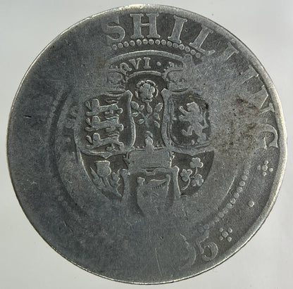 1895 Victoria One Shilling Silver Coin | Collectable Grade