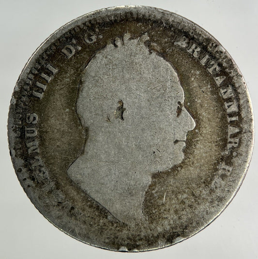 1834 William IV One Shilling Silver Coin | Collectable Grade