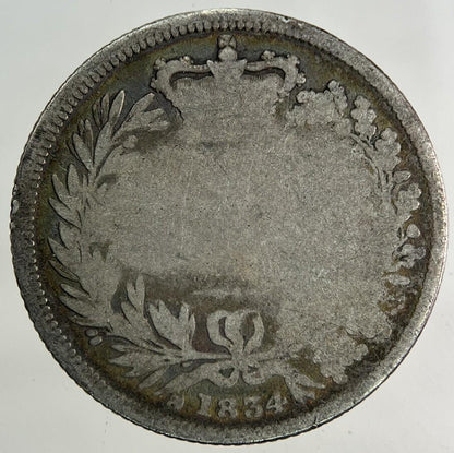 1834 William IV One Shilling Silver Coin | Collectable Grade