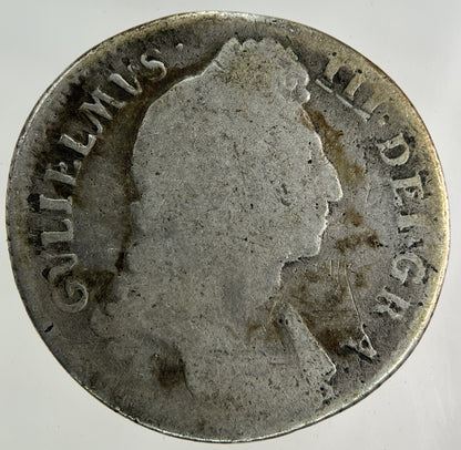 1696 William III 3rd One Shilling Silver Coin | Collectable Grade