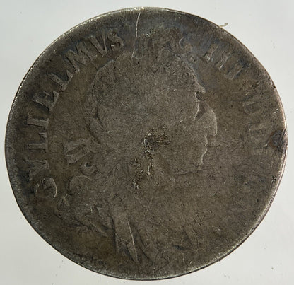 British William III 3rd Sixpence Silver Coin | Collectable Grade