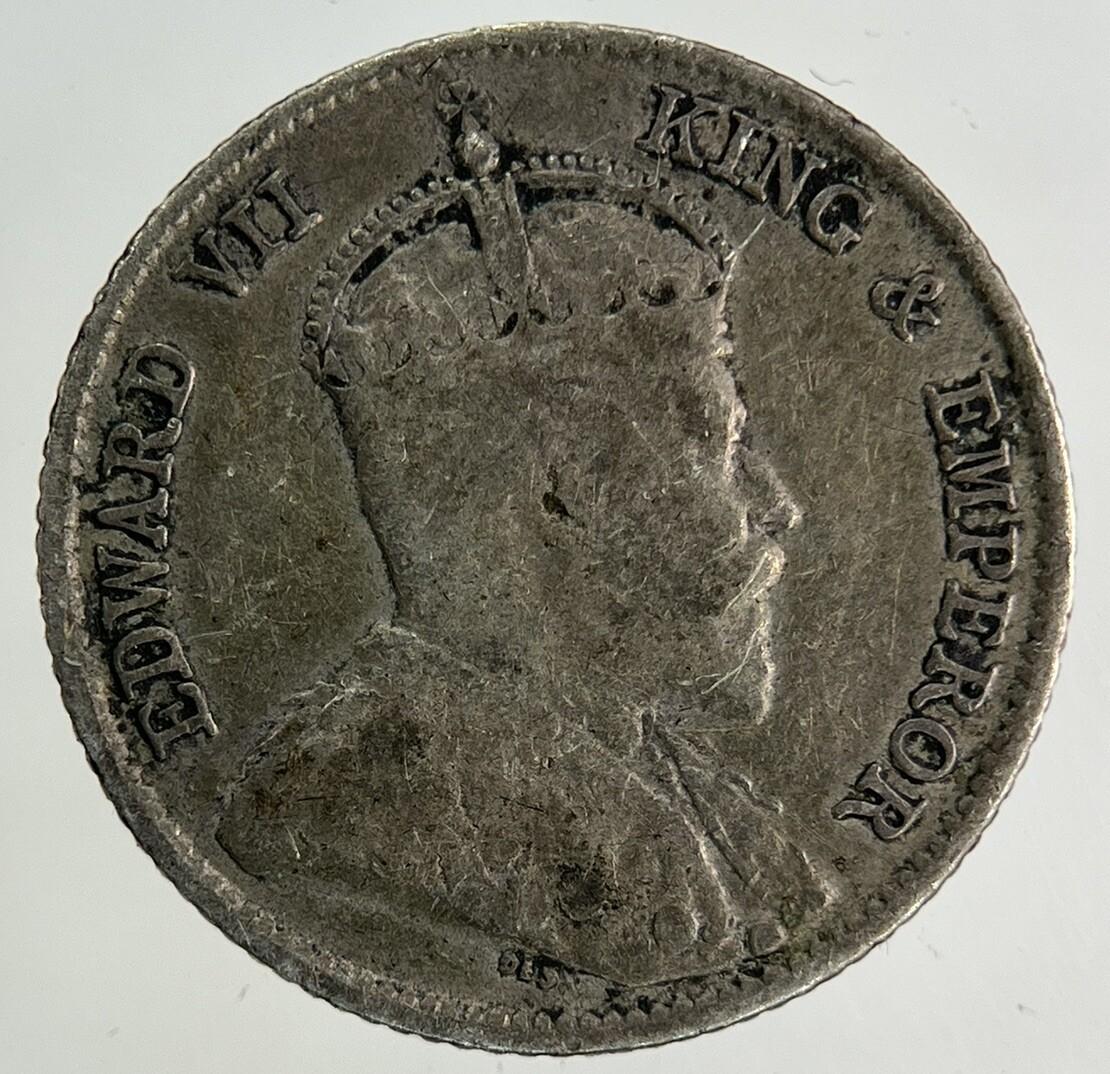 1903 Hong Kong 10 Cents Silver Coin | Fine Collectable Grade