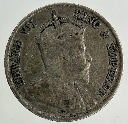 1903 Hong Kong 10 Cents Silver Coin | Fine Collectable Grade