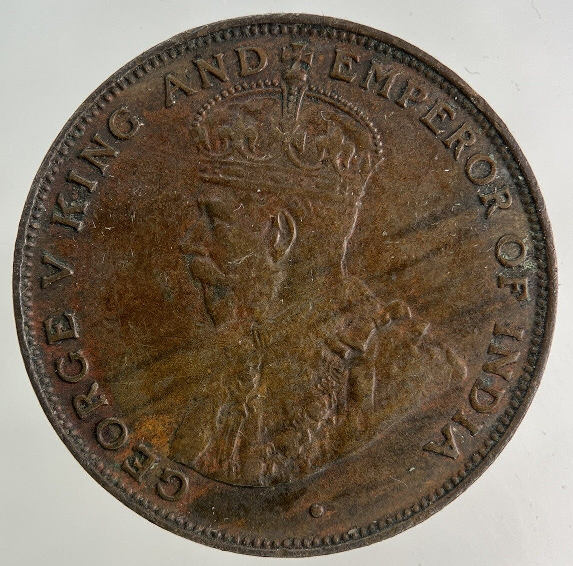 1925 Hong Kong One Cent Coin | Very High Grade