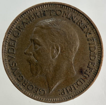 1932 George V Farthing Coin | Fine Collectable Grade