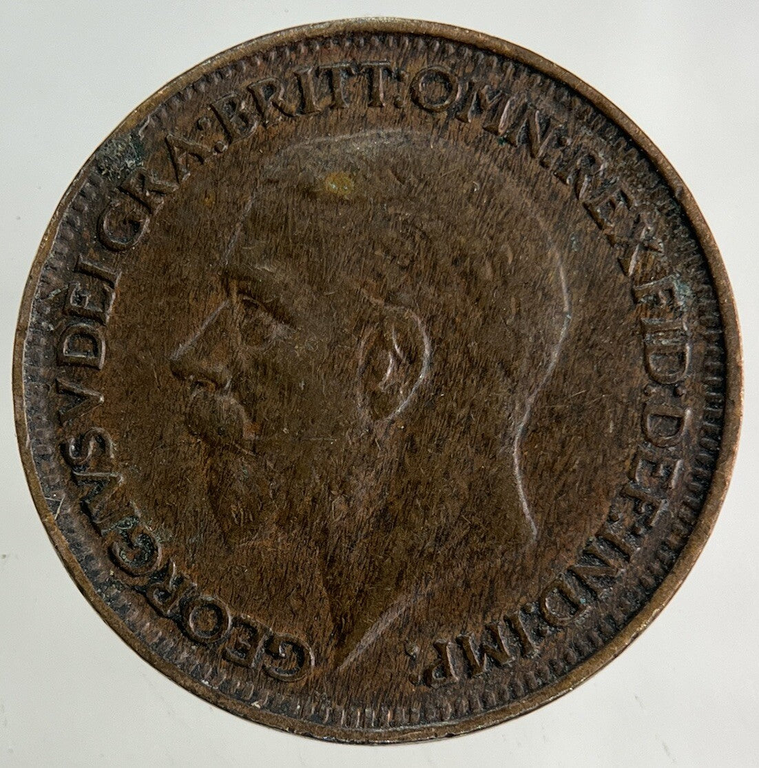 1926 George V Farthing Coin | Fine Collectable Grade