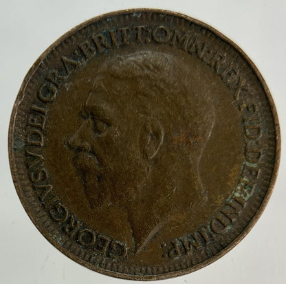 1928 George V Farthing Coin | Fine Collectable Grade