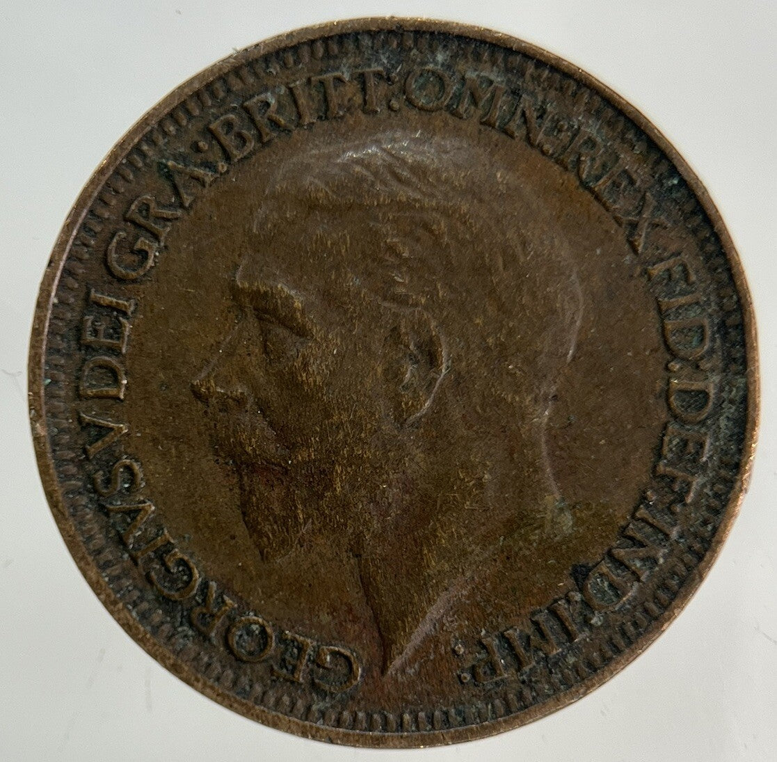 1929 George V Farthing Coin | Fine Collectable Grade