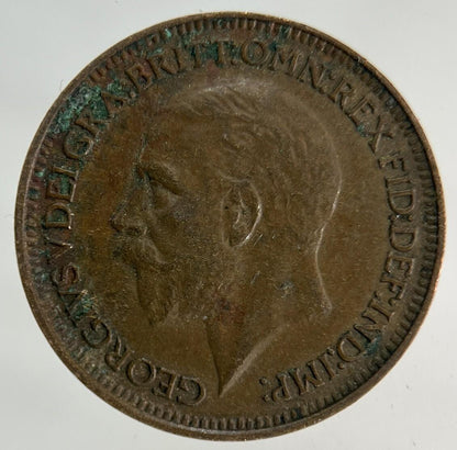 1932 George V Farthing Coin | Fine Collectable Grade