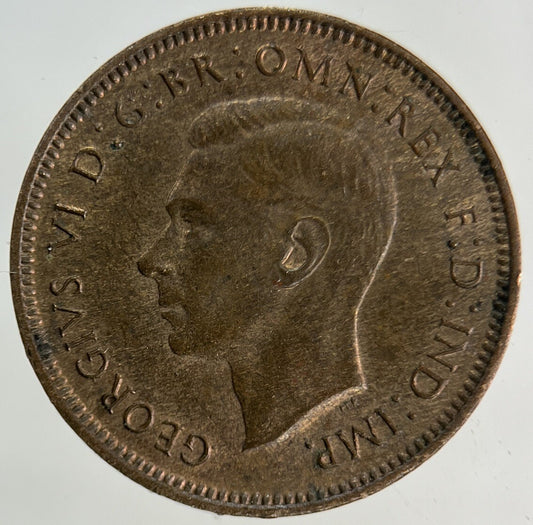 1941 George VI Wren Farthing Coin | Very High Grade