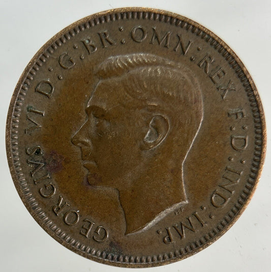1939 George VI Wren Farthing Coin | Fine Collectable Grade
