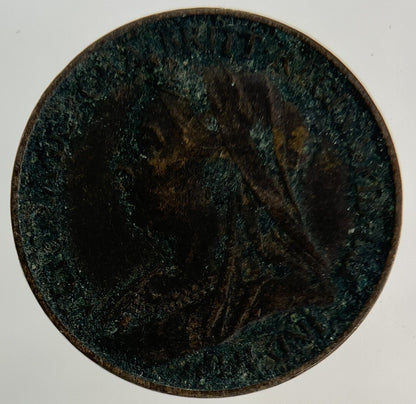 1899 Victoria Farthing Coin | Fine Collectable Grade