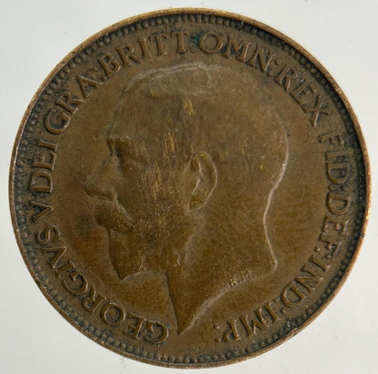 1921 George V Farthing Coin | Fine Collectable Grade