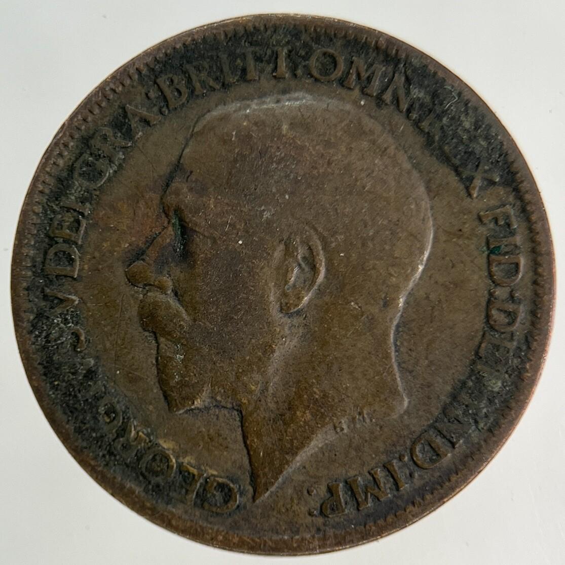 1916 George V Farthing Coin | Collectable Grade