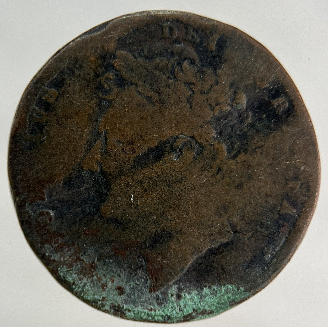 1825 George IV Farthing Coin | Fair Grade