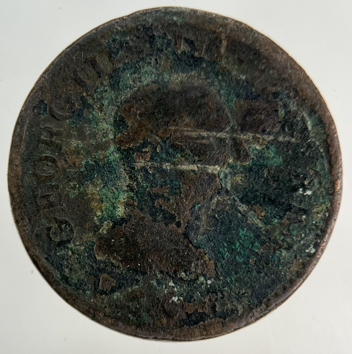 1807 George III 3rd Farthing Coin | Fair Grade