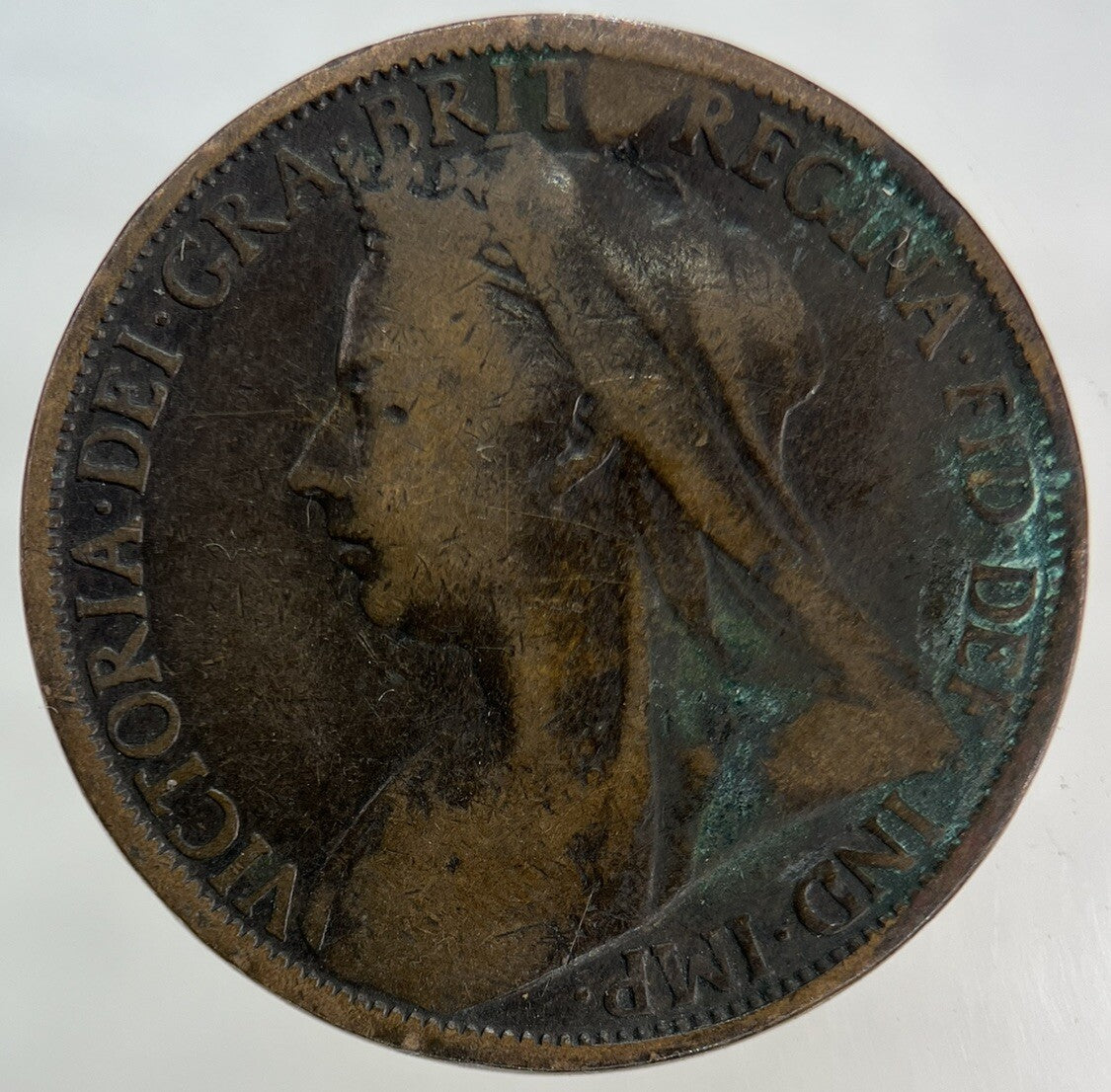 1900 Victoria One Penny Coin | Collectable Grade