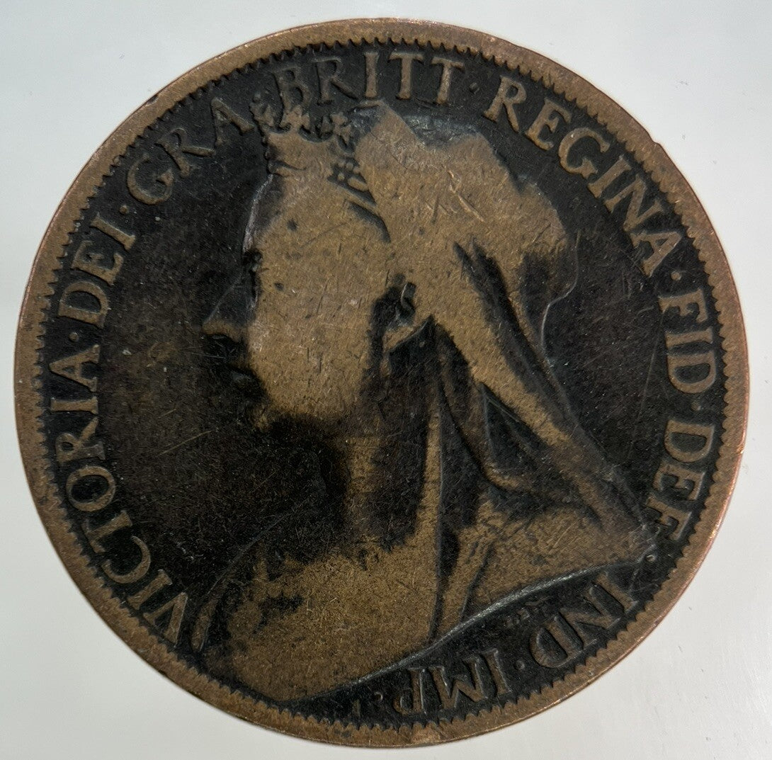 1899 Victoria One Penny Coin | Collectable Grade