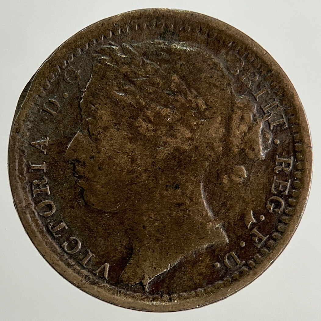 1866 Victoria One Third 1/3 Farthing Coin | Fine Collectable Grade