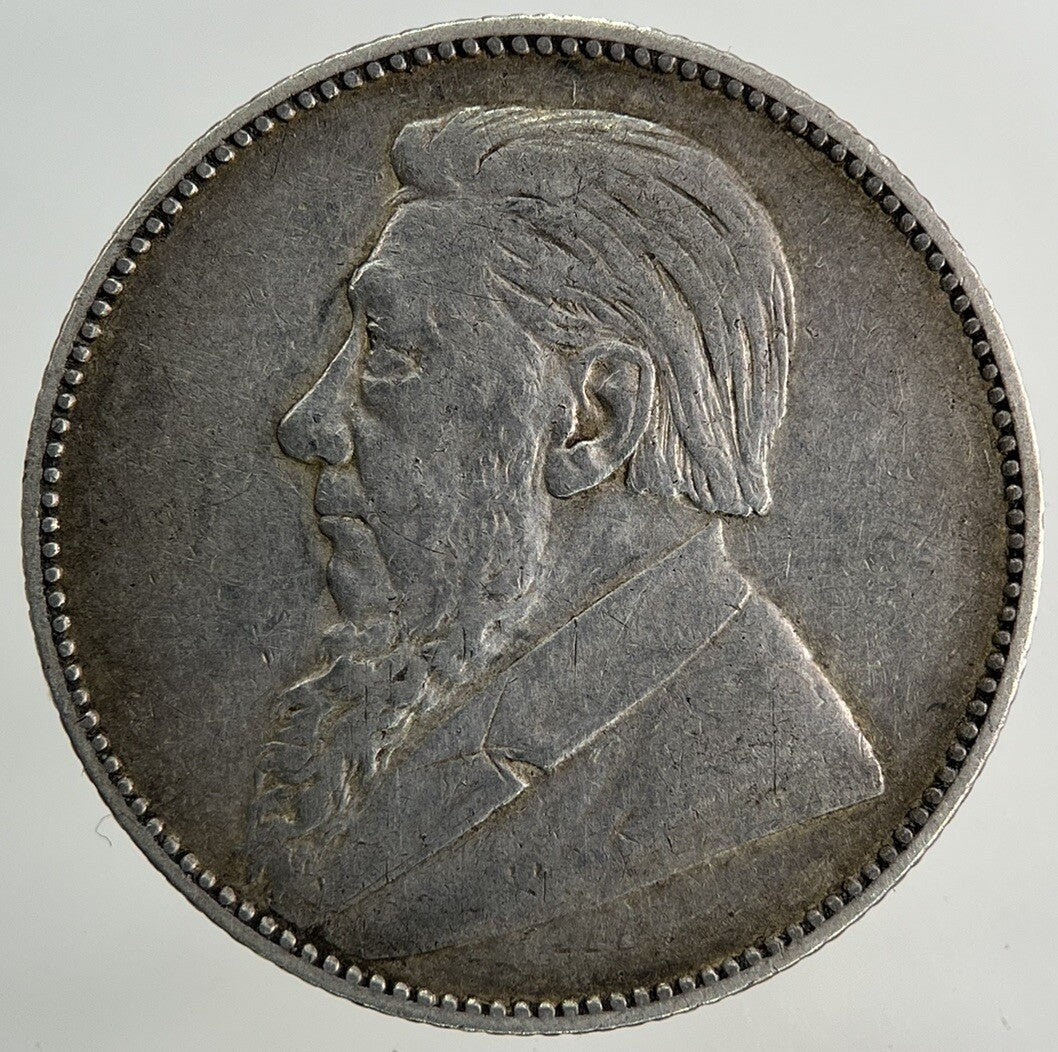 1897 South Africa One Shilling Silver Coin | Very High Grade