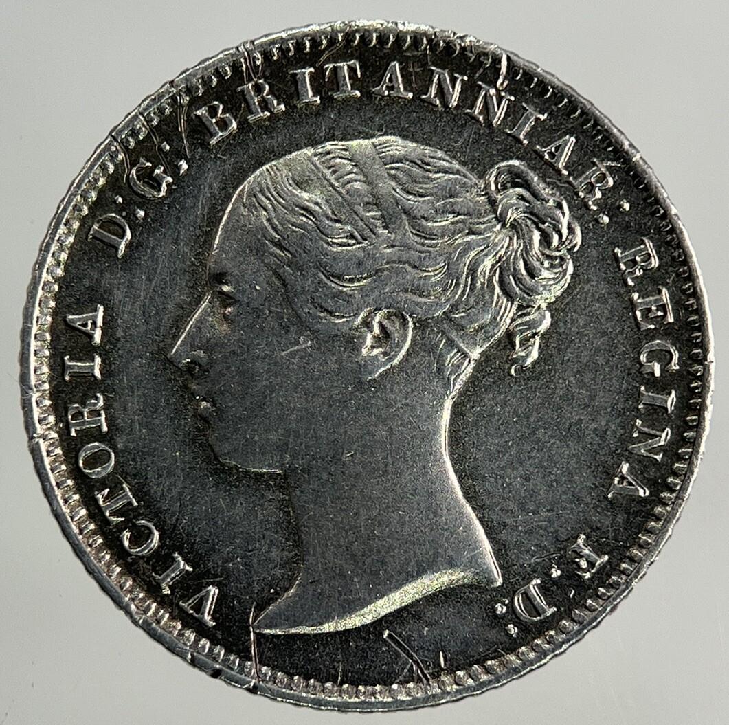 1938 Victoria Groat Four-Pence Silver Coin | Very Fine Grade