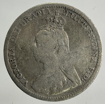 1892 Victoria Threepence Silver Coin | Fine Collectable Grade