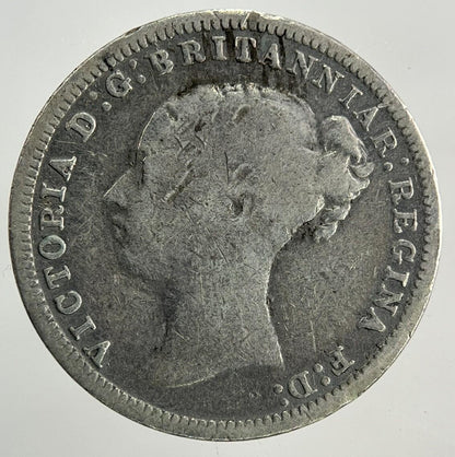 1875 Victoria Threepence Silver Coin | Fine Collectable Grade