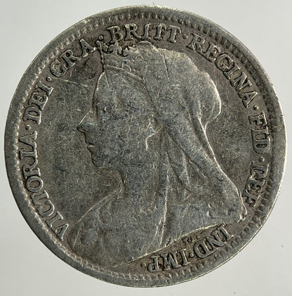 1895 Victoria Threepence Silver Coin | Collectable Grade