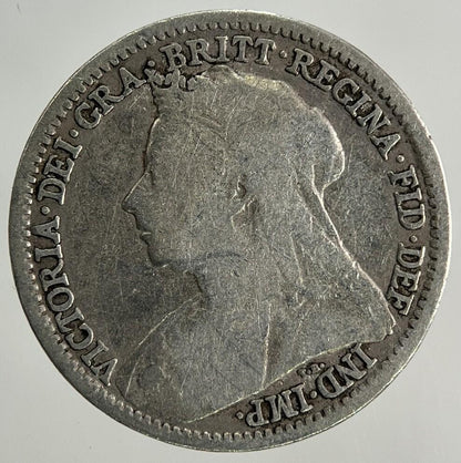1897 Victoria Threepence Silver Coin | Collectable Grade