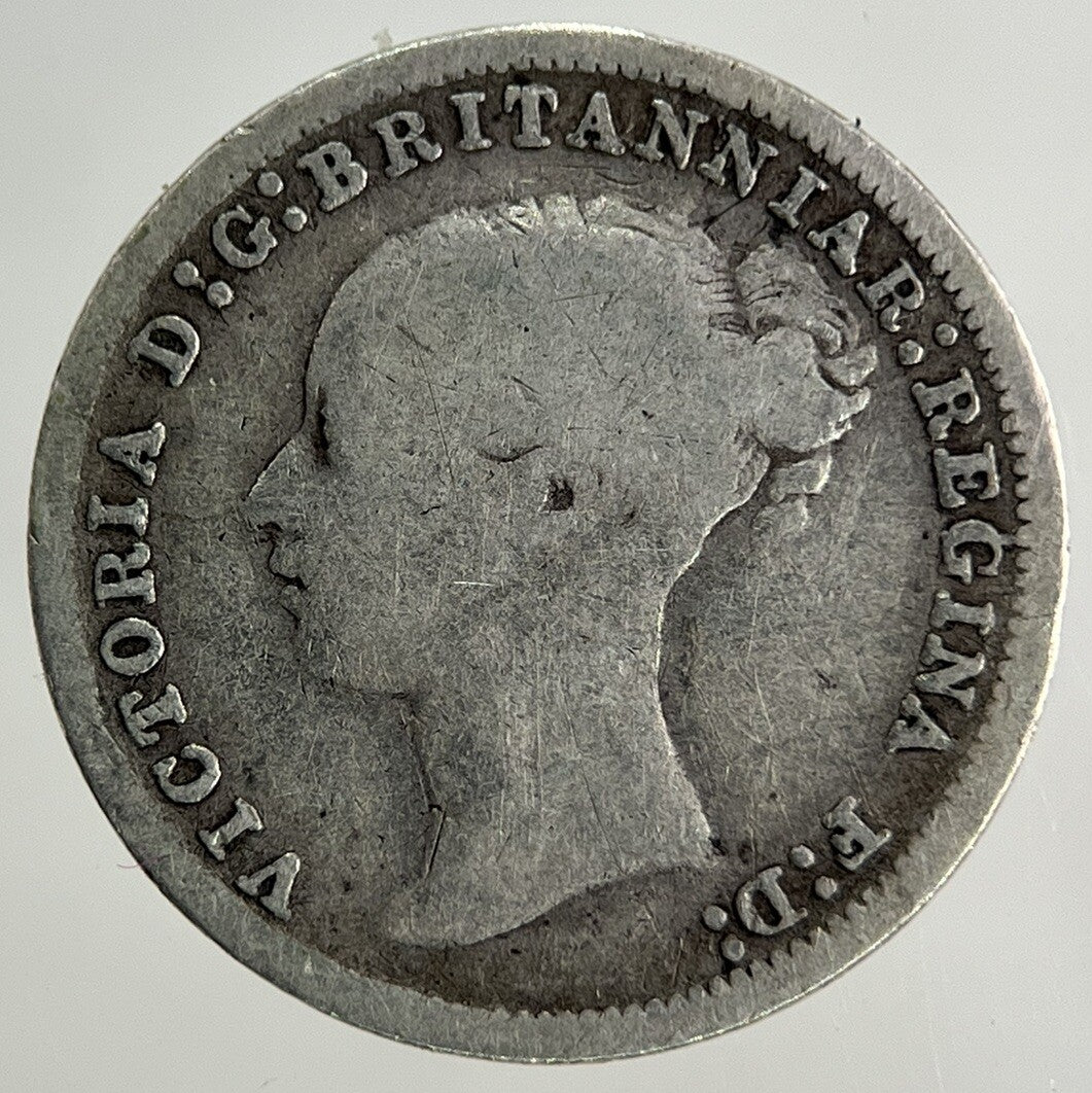 1879 Victoria Threepence Silver Coin | Collectable Grade