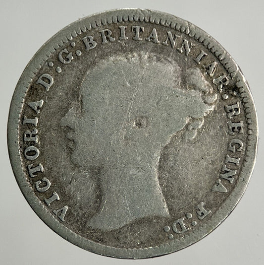 1875 Victoria Threepence Silver Coin | Collectable Grade