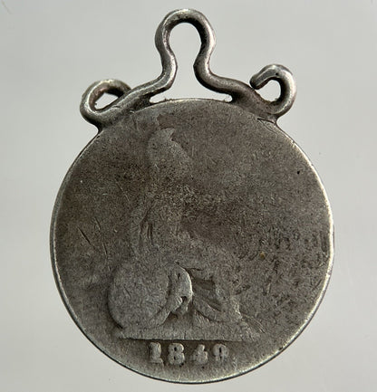 1849 Victoria Groat Four-Pence Silver Coin | Collectable Grade