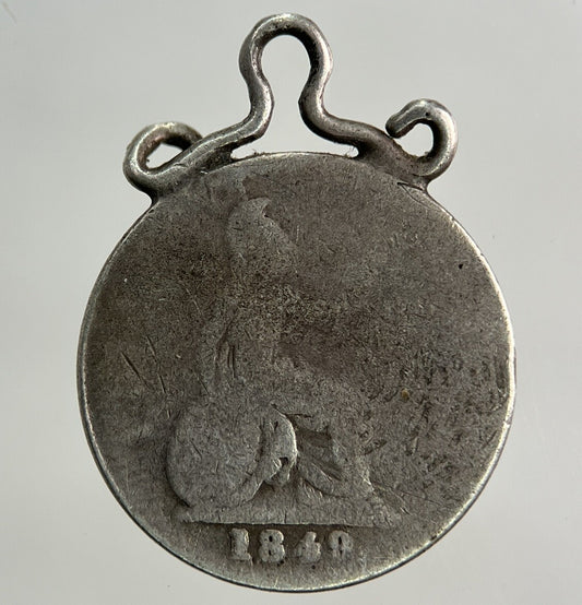 1849 Victoria Groat Four-Pence Silver Coin | Collectable Grade