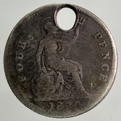 1836 William IV Groat Four-Pence Silver Coin | Collectable Grade