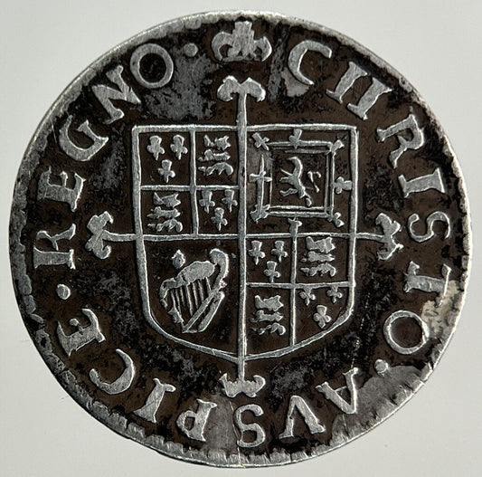 British Charles II 2nd Maundy Two-Pence Half-Groat Silver Coin | Very High Grade