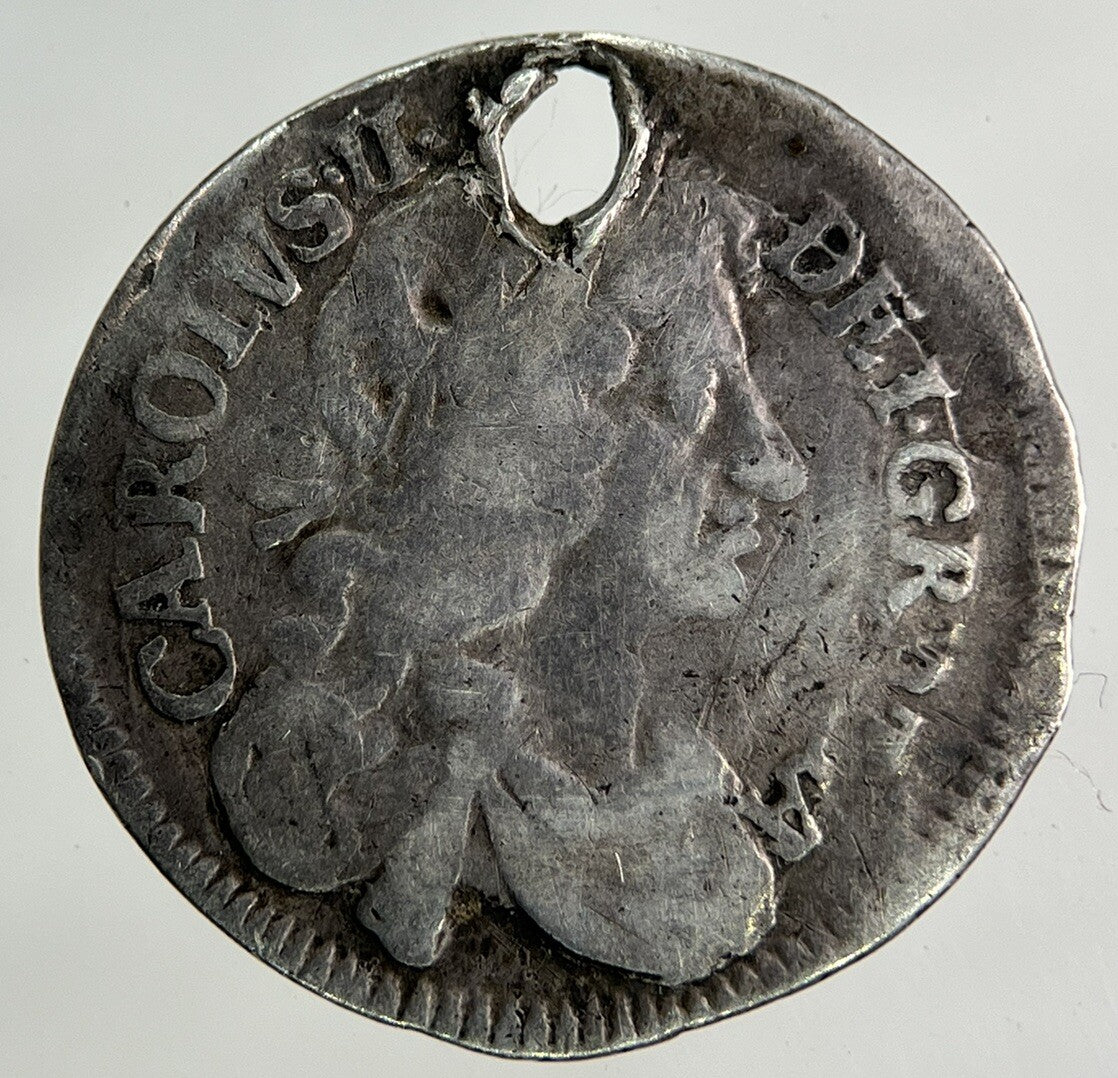 1679 Charles II 2nd Maundy Four-Pence Silver Coin | Collectable Grade